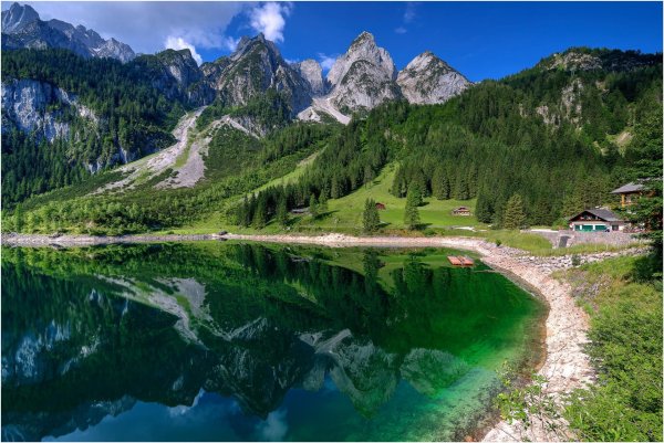 Озеро Шапор Швейцария