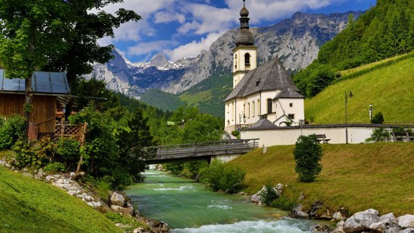 Германия Альпы Бавария