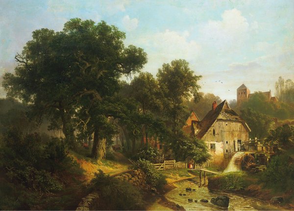 Густав Сандберг немецкий художник