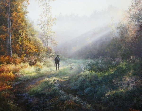 Художник Бурмакин Евгений пейзажи