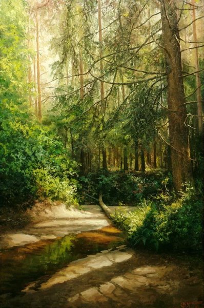 Осенний пейзажи Евгений Бурмакин