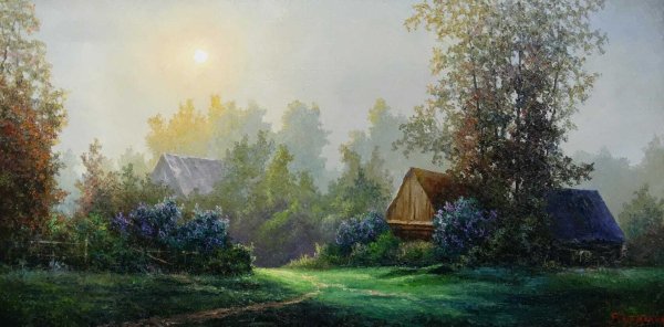 Осенний пейзажи Евгений Бурмакин