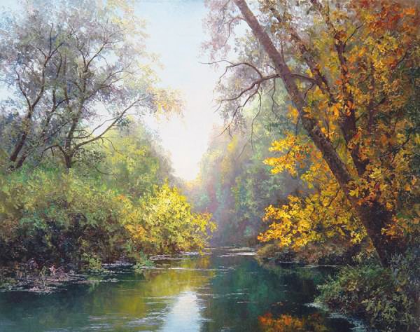 Художник Бурмакин Евгений пейзажи