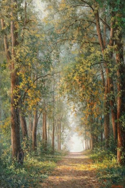 Живопись маслом пейзажи Бурмакин картины