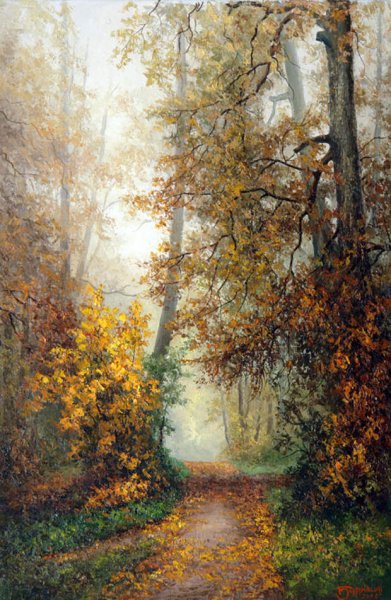 Художник Бурмакин Евгений пейзажи