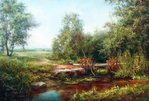 Осенний пейзажи Евгений Бурмакин