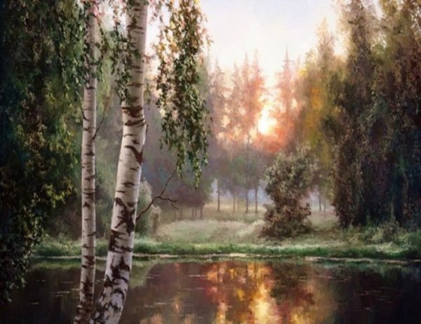 Осенний пейзажи Евгений Бурмакин