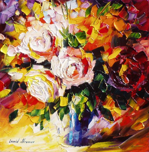 Пейзаж экспрессионизм мастихином