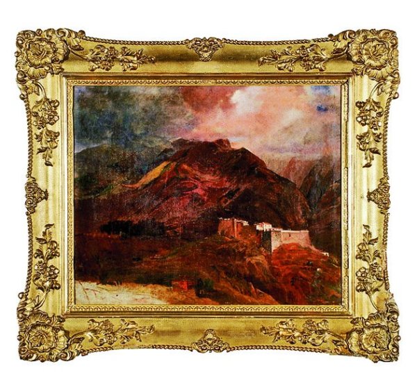 Брюллов Александр Павлович итальянские руины