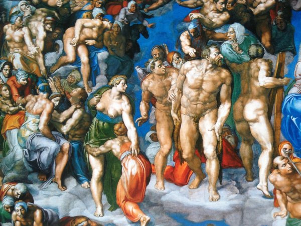 Полотна Микеланджело Буонарроти