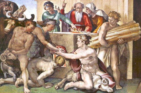 Микеланджело Буонарроти фрески