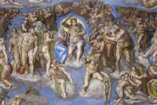 Микеланджело Буонарроти. «Сотворение Адама» (1511)