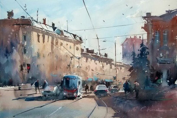 Евгений Кисничан картины