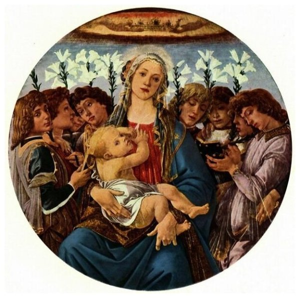 Боттичелли Мадонна Евхаристии