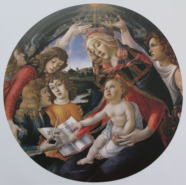 Сандро Боттичелли Мадонна Магнификат (1481 - 1485)