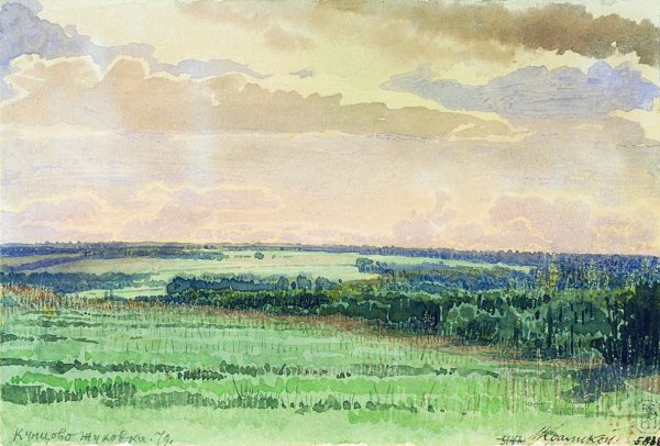 Иван Крамской картины Жуковка