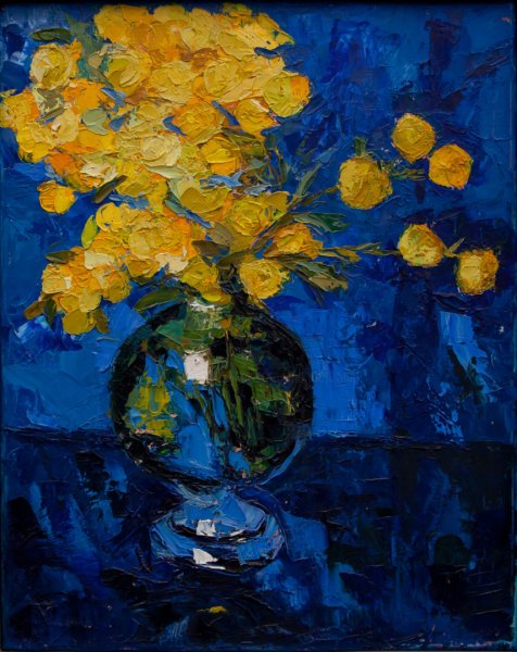 Картина в контрастных цветах