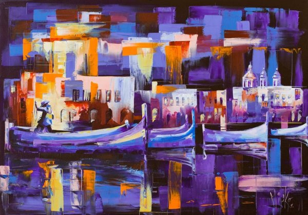 Контрастные цвета в живописи