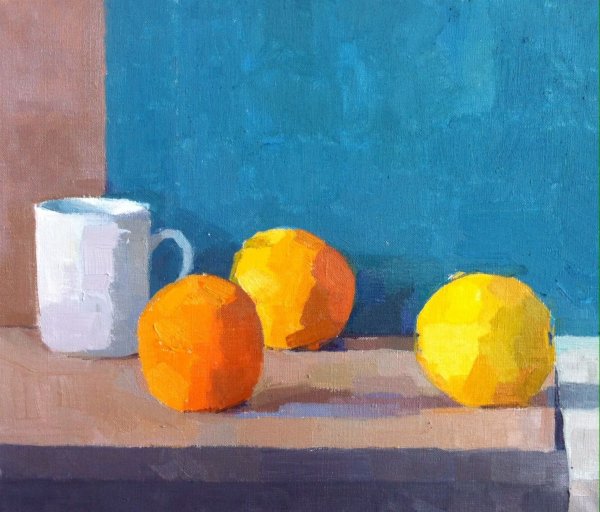 Контрастные цвета в живописи