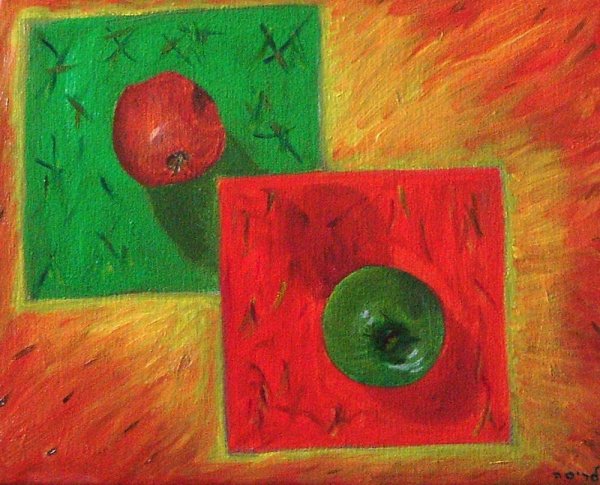 Симультанный контраст в живописи