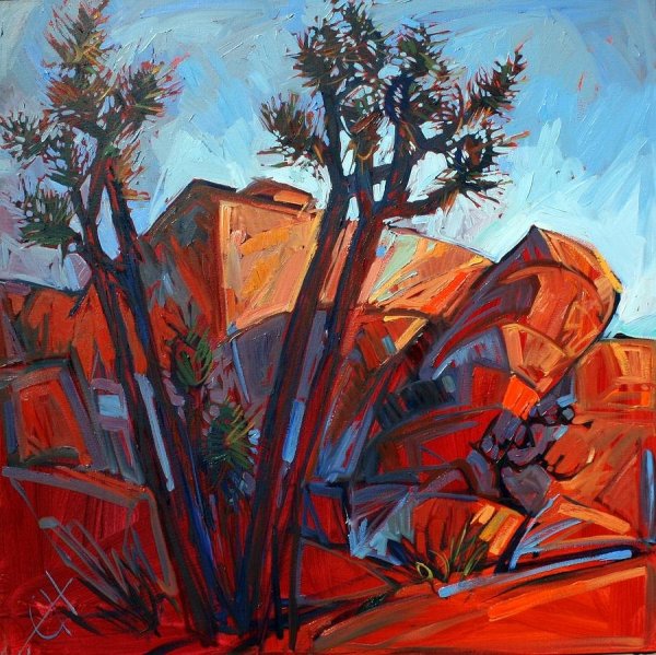 Контраст по насыщенности в живописи