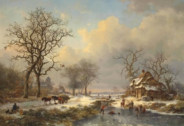 Фредерик Маринус Круземан - голландский пейзажист
