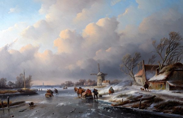 Голландская Пейзажная живопись 17 века