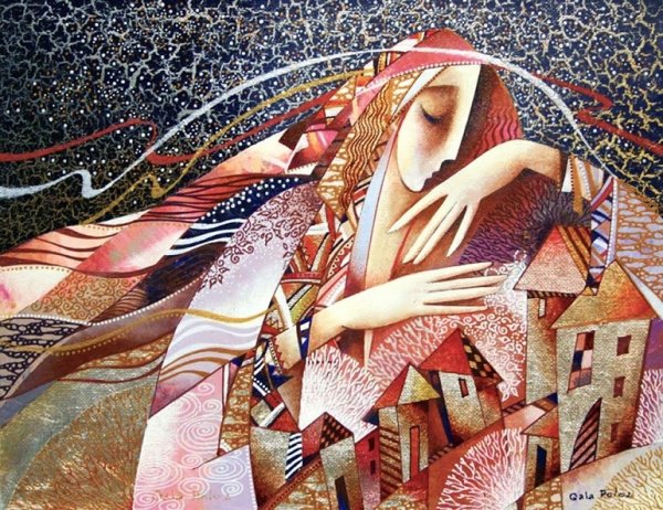 Художник Галина полоз батик