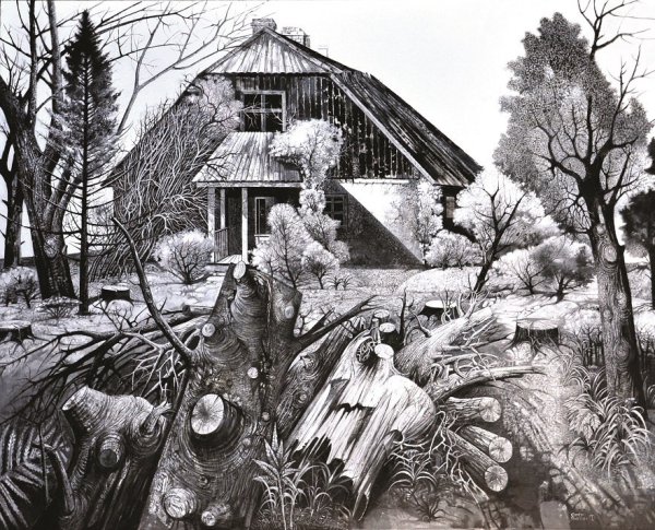 Олег Яхнин художник Графика