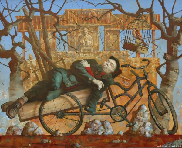 Стилизованные цветы живопись