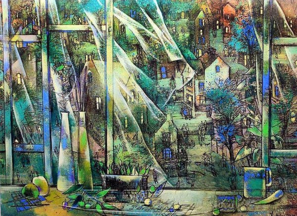 Исаак Ильич Левитан « разлив на Суре» (1887),