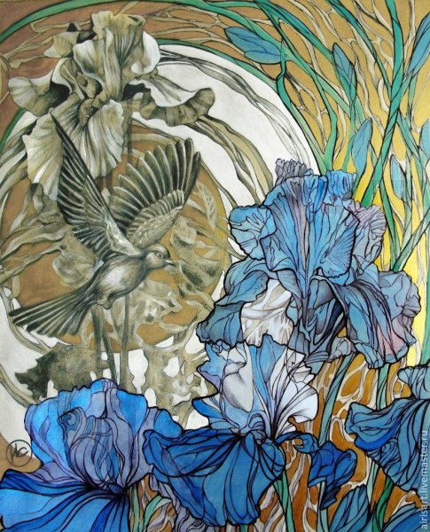 Эжен Делакруа картины пастелью