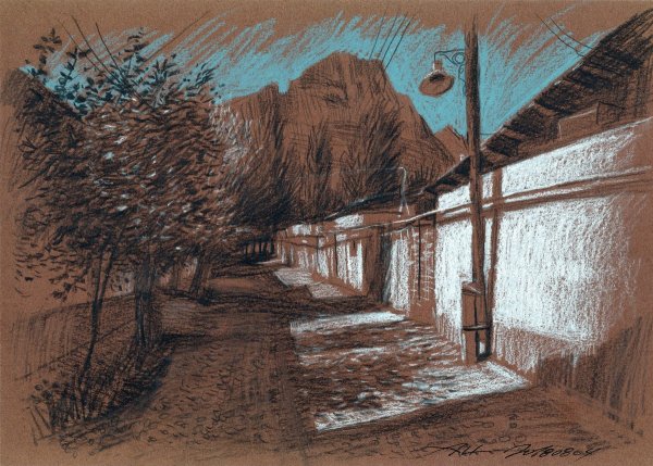 Пейзаж Графика