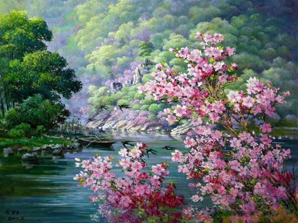 Корейские художники пейзажисты