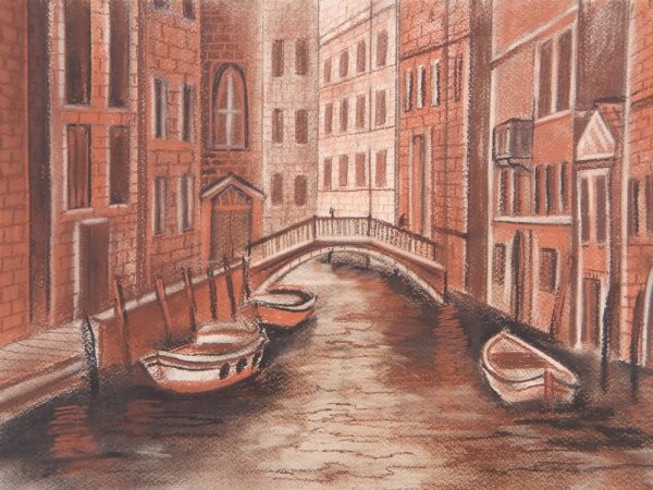 Рисунки сангиной