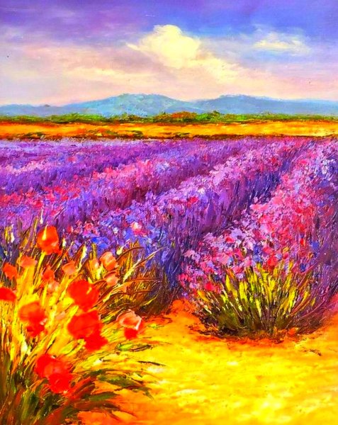 Импрессионисты Лаванда