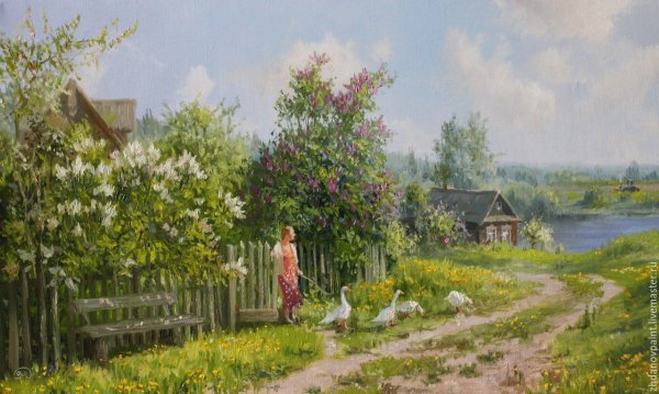 Владимир Жданов сирень цветет