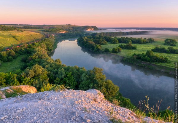 Дон меловые горы Воронежская область