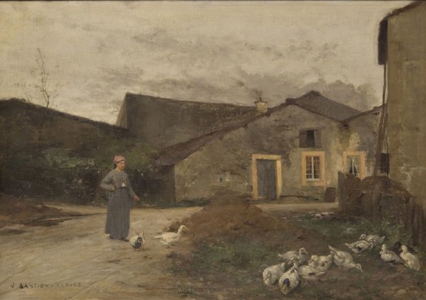 Художник Жюль Бастьен-Лепаж