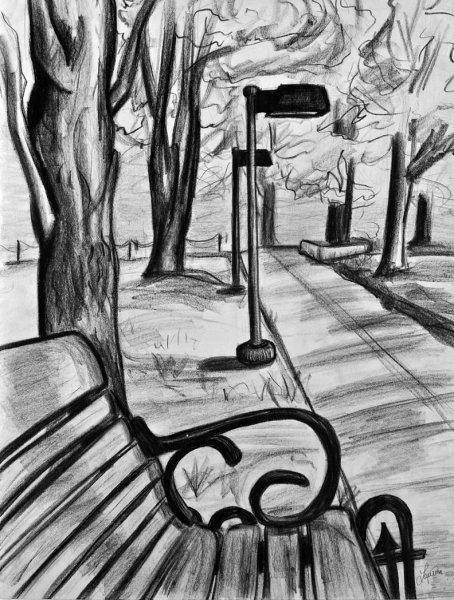 Ландшафт в графике