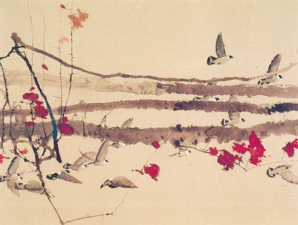 Акварели Lin Shun Shiung