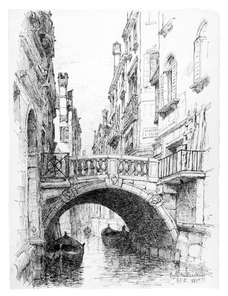 Andrew. Fisher Bunner художник