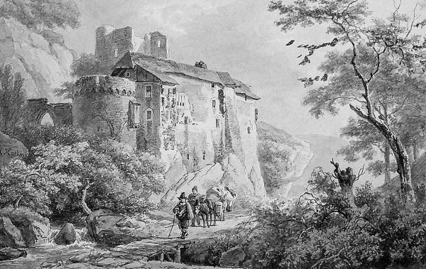 Гравюры французских крепостей