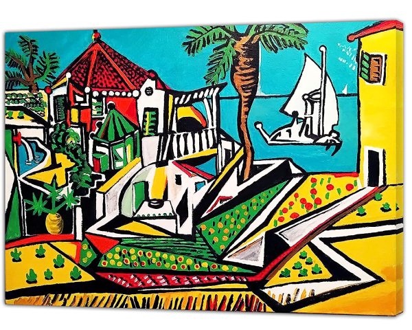 Пикассо пейзажи испанские деревни