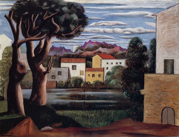 Пикассо пейзажи