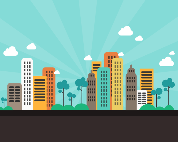 ISTOCK cartoon City