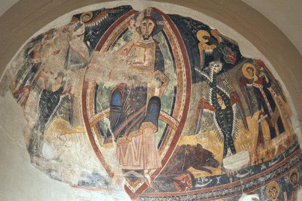 Фрески монастырских церквей Санта-Мария-де-Игасель (Испания)