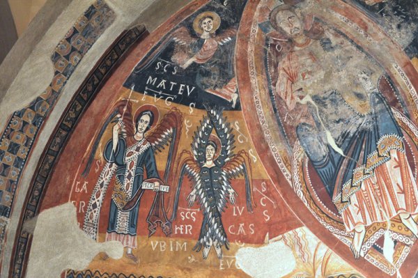 Романская фресковая живопись