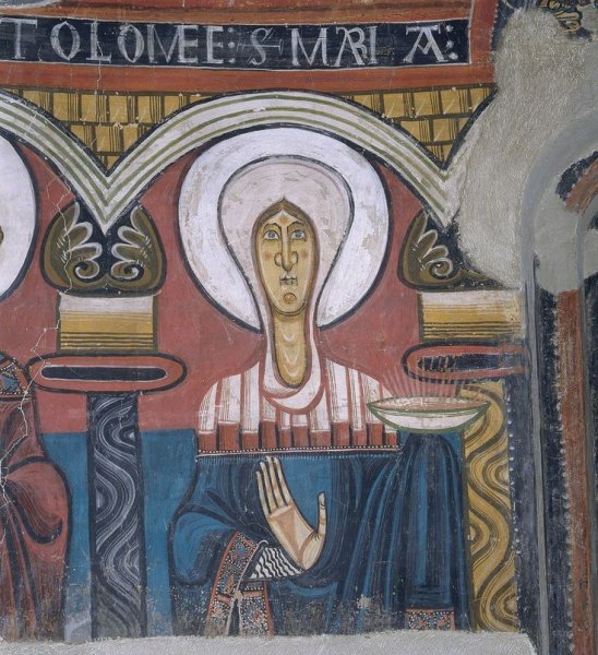 Романская фресковая живопись