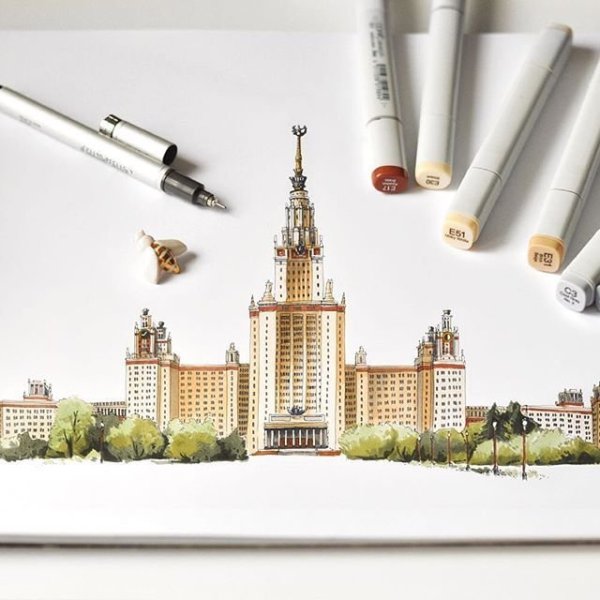 Спиртовые маркеры Artisticks